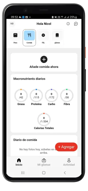 Food AI: plato detectado