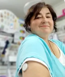 Luisa, usuaria gSense